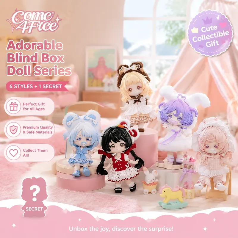 Dresses - Série de Caixas Surpresa Come4free: Boneca