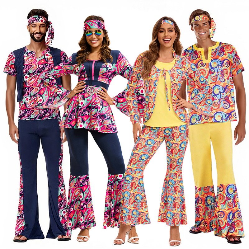 Tops - Fantasia de Carnaval para Casal, Estilo
