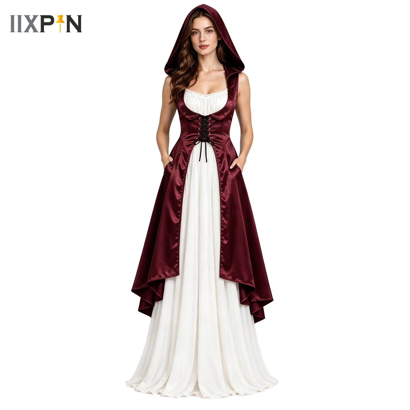 Dresses - Trajes renascentistas femininos, fantasia de Halloween