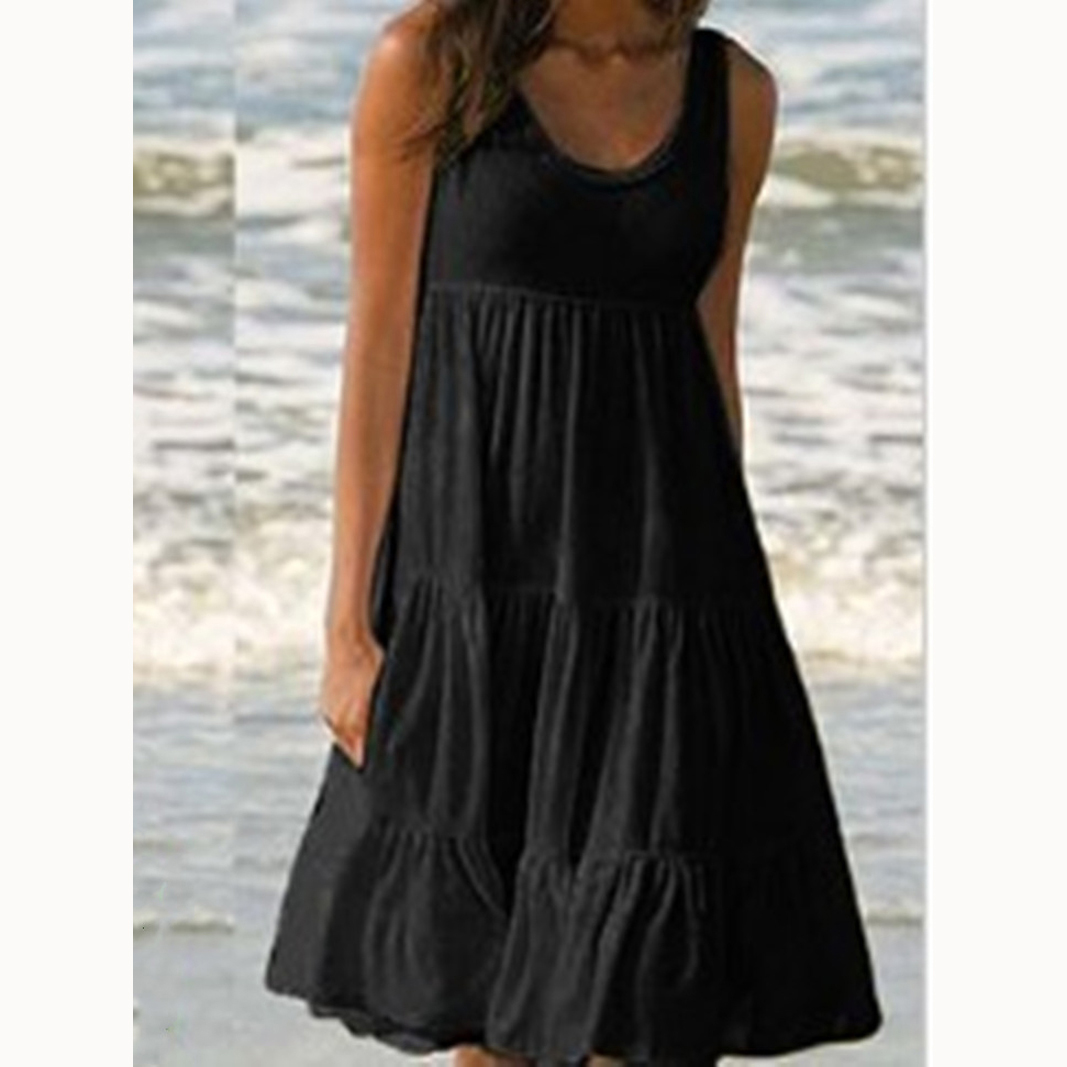 Vestido de suspensão feminino  - French Vintage Floral Midi Dress avaliação e preço