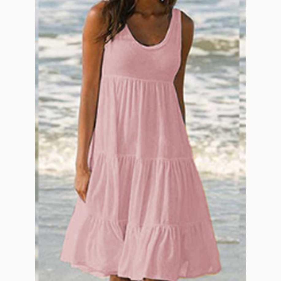 Vestido de suspensão feminino  - French Vintage Floral Midi Dress avaliação e preço