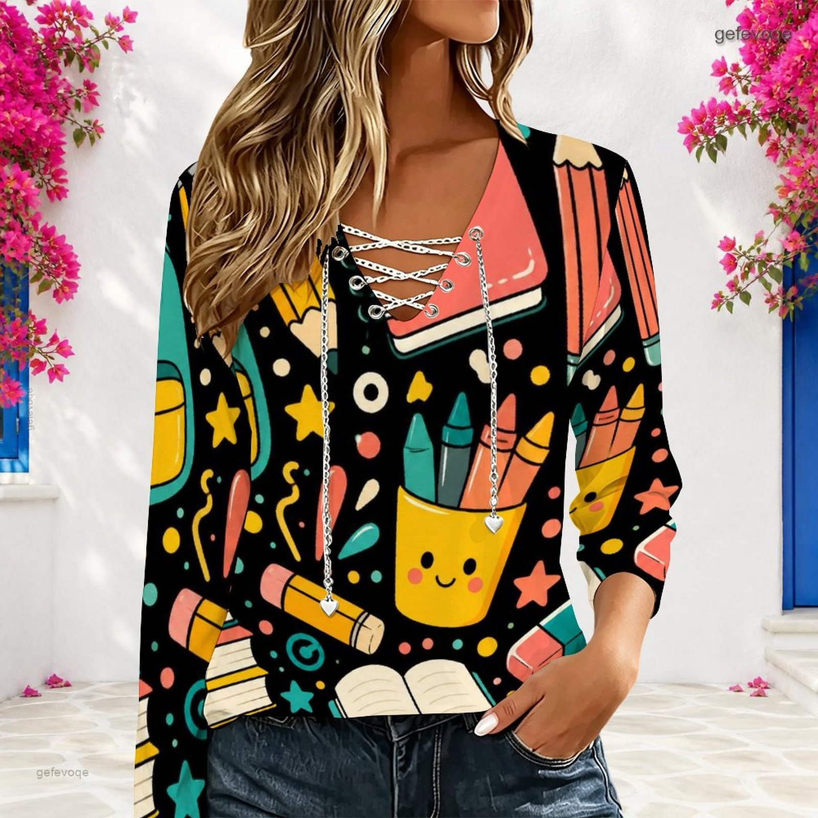 Blusa Feminina de Manga Longa  - Blouses avaliação e preço