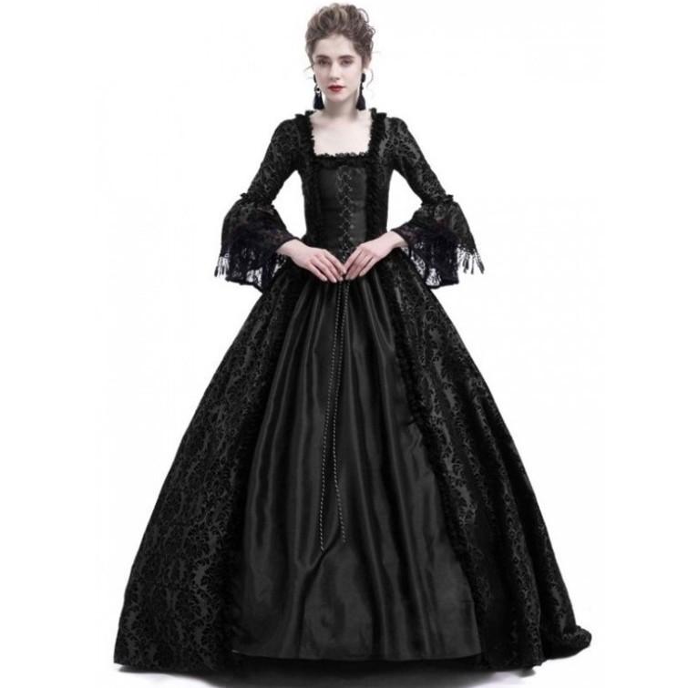 Vestido Maxi com Mangas Largas - Dresses avaliação e preço