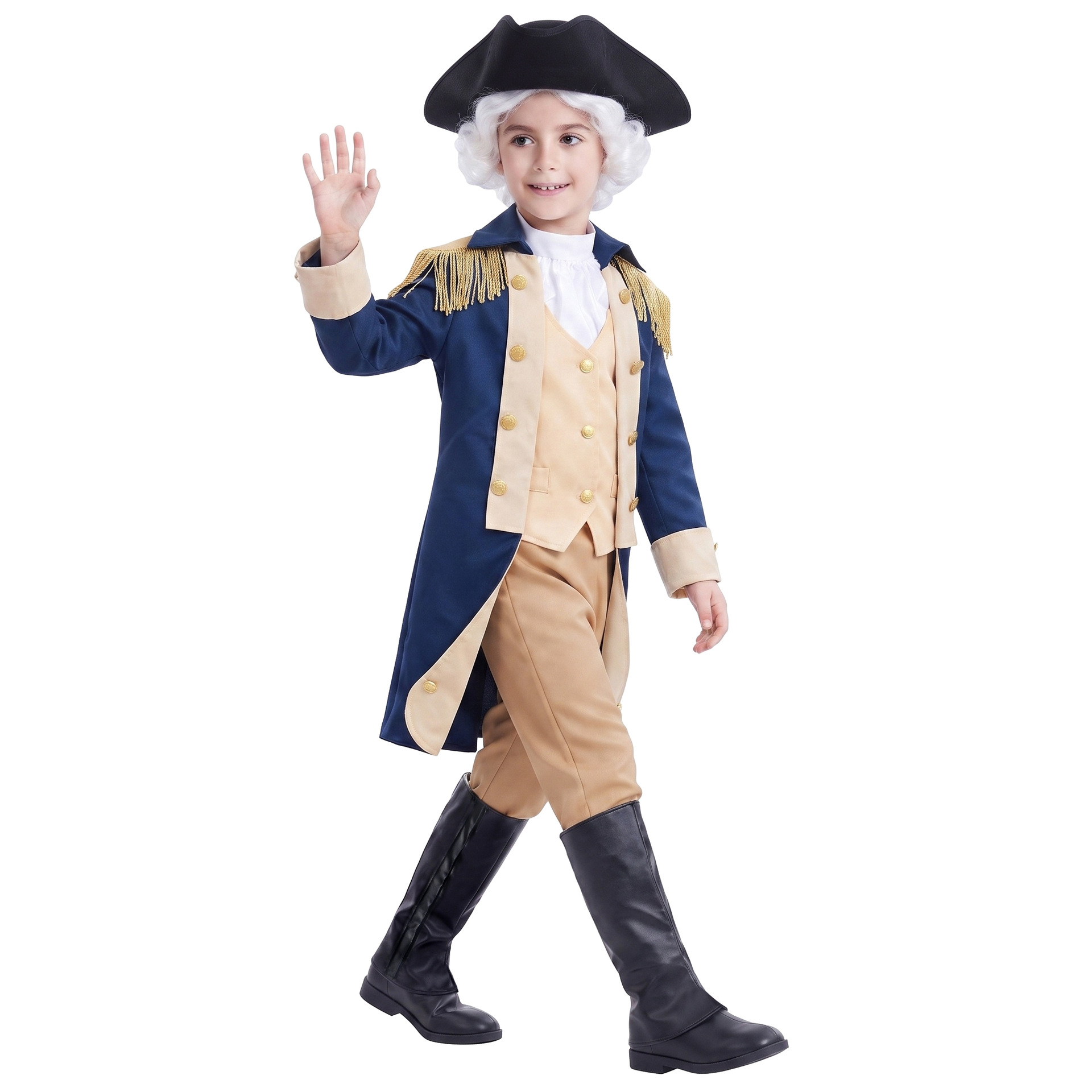 Fantasia Colonial George Washi - Dresses avaliação e preço