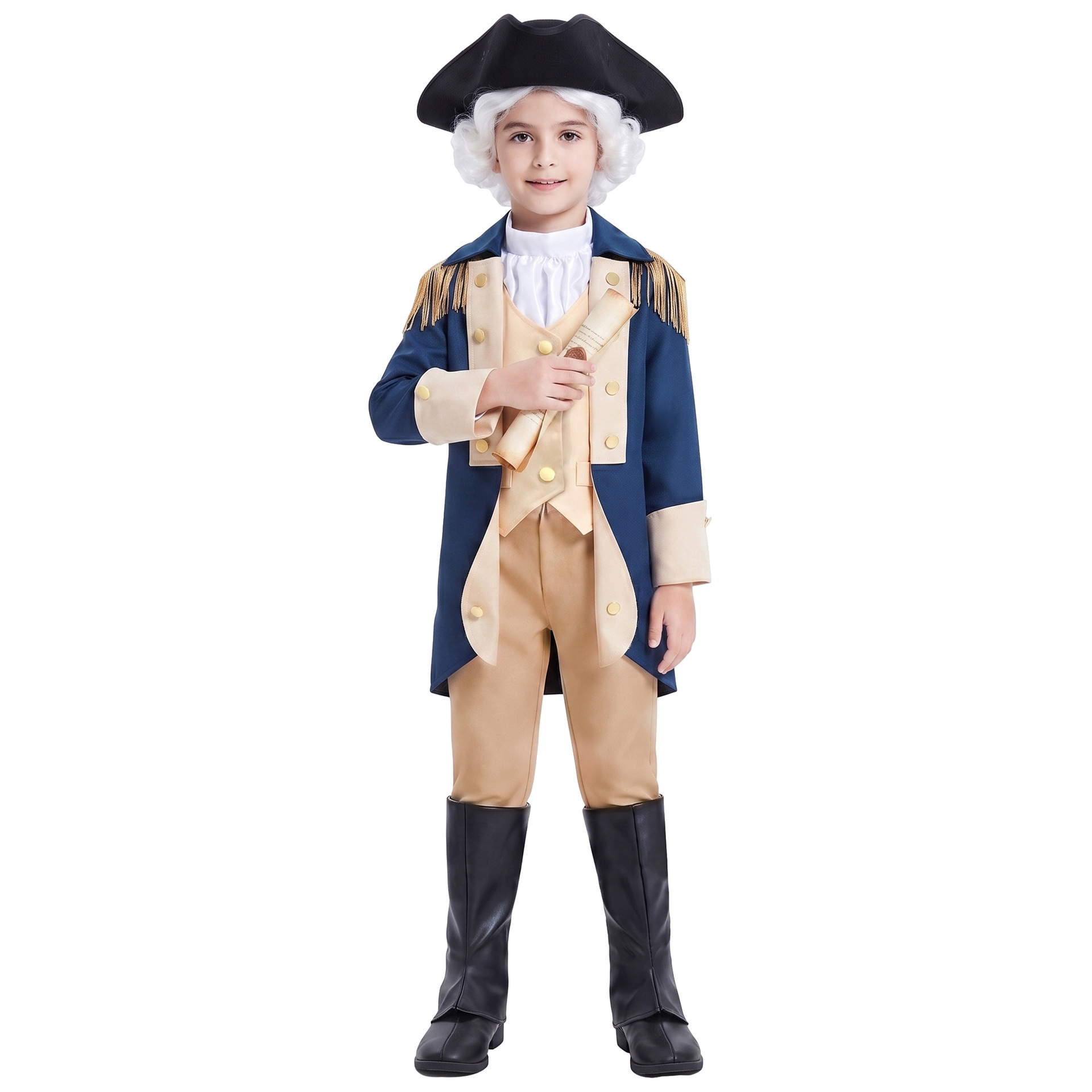Fantasia Colonial George Washi - Dresses avaliação e preço