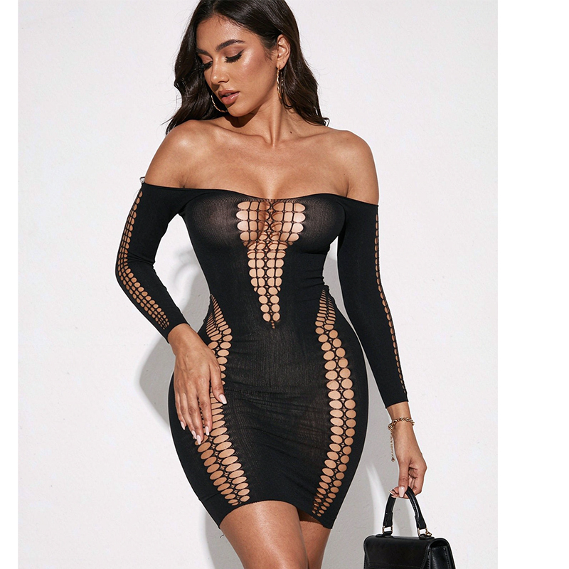 Vestido de Praia Transparente  - Sexy Mesh Sheer Bodycon Dress avaliação e preço
