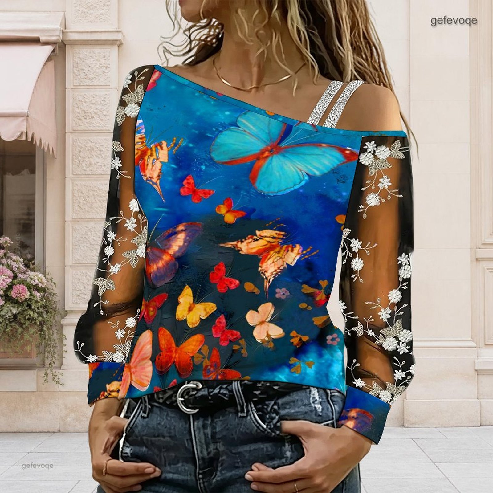 Blusa Feminina Ombro a Ombro A - Blouses avaliação e preço