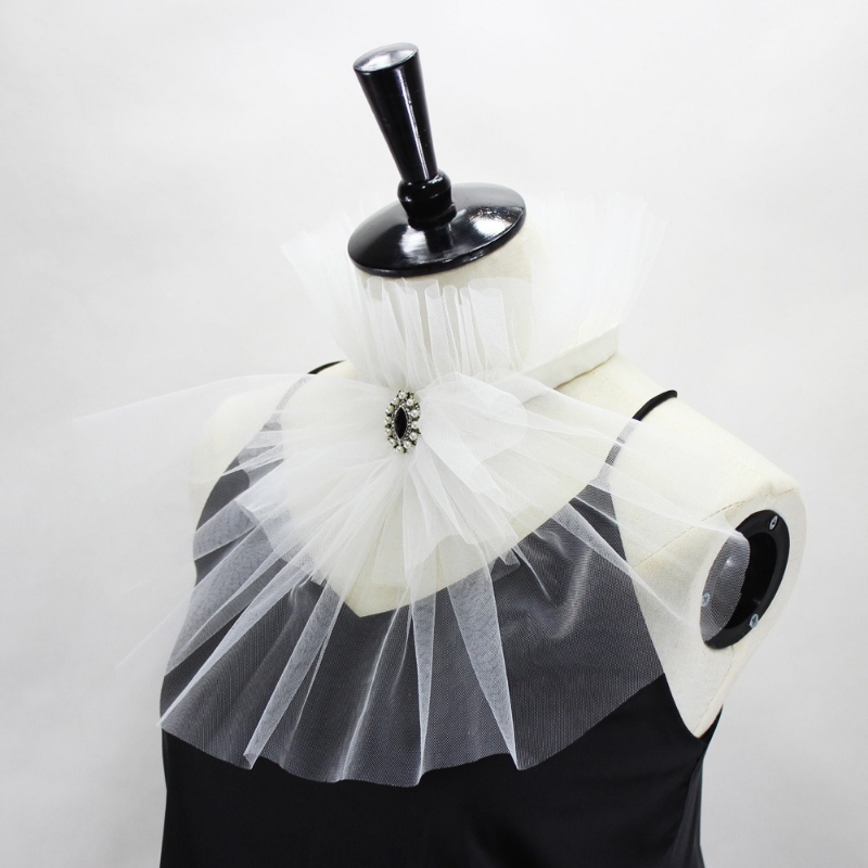 Gola Falsa de Tule Estilo Vint - Dresses avaliação e preço